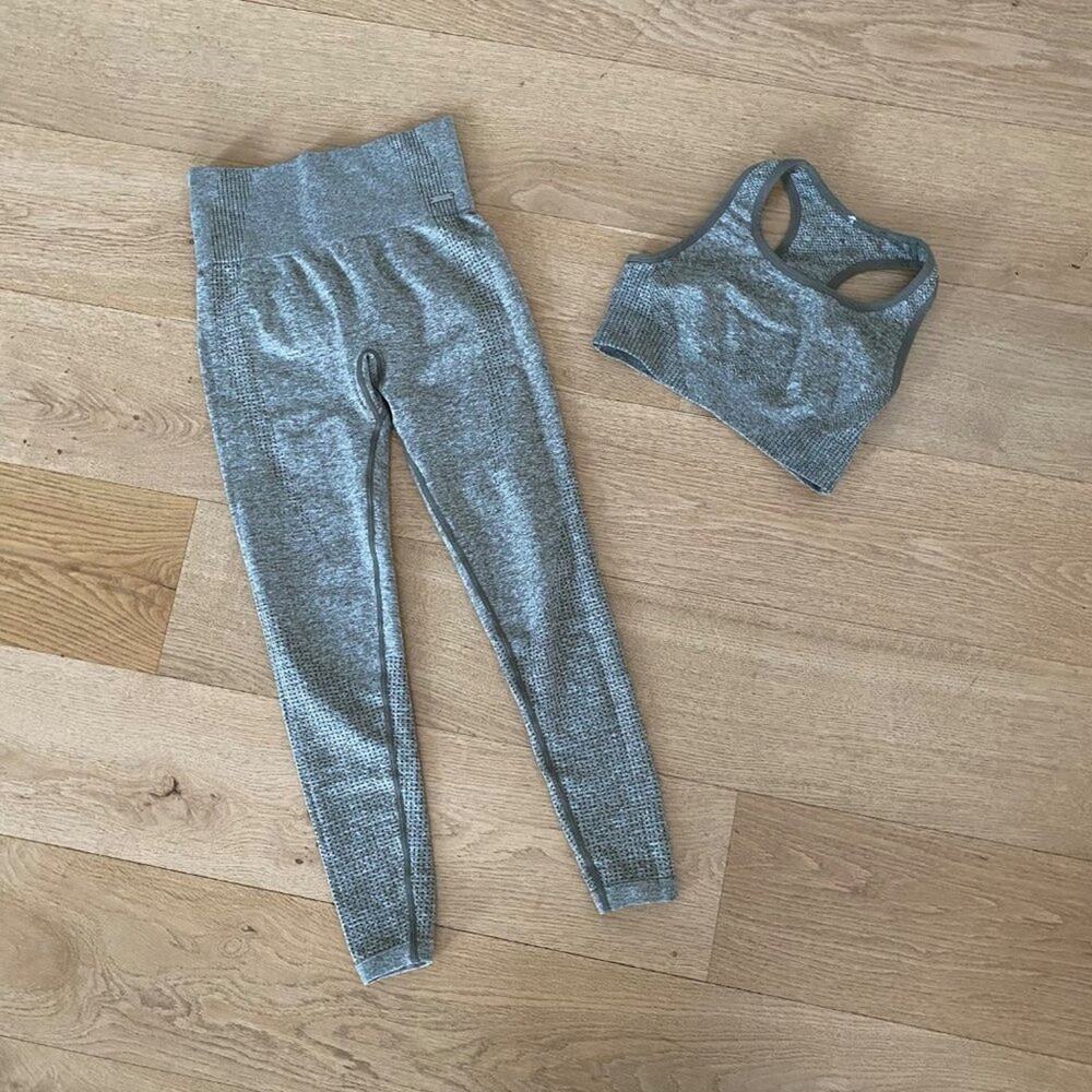 Lilia's Active Signature Collection Sports Bra Crop Top and Leggings